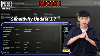 NOCASH Sensitivitas Terbaik PUBG MOBILE No Recoil | Update Pubg Mobile 3.7