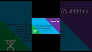 How to create a great power point presentation template about weightlifting full tutorial in channel
