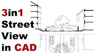 3in1 Landscape Presentation Tutorial in AutoCAD