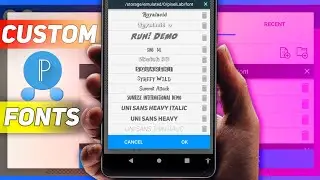 How to add Custom Fonts in PixelLab | Unlimited Fonts | 2021 Best Fonts 