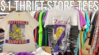 $1 Tshirt FLASH Sale at the Thrift!
