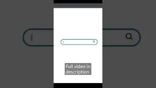 How to make a Simple Design Flat Search box | HTML & CSS | Very easy | Abhicoder 