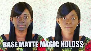 BASE MATTE MAGIC KOLOSS PELE NEGRA  - FRANCINE MONTEIRO