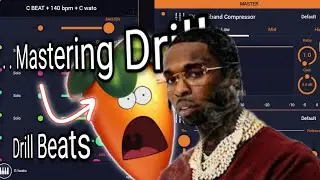 HOW TO MASTER DRILL BEATS IN FL STUDIO MOBILE 2023
