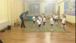 открытое занятие танцевальный кружок в детском саду