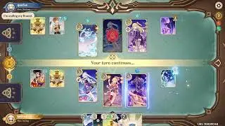 ayakamiya + fatui pyro agent online matches (genshn TCG)