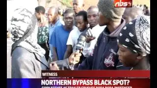 Glory scenes as trailer crushes passenger