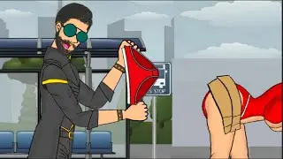 Free fire animation new video 2D 3D genzox 💋☺️ #7