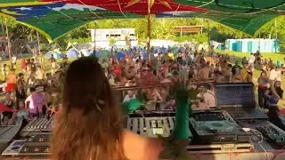 Brazil, Rio de Janeiro Performing Ekuneil & Spinney Lainey - Crystal Palace