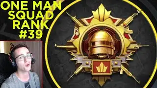 SONUNDA FATİH OLDUM ! ONE MAN SQUAD RANK 39. BÖLÜM - PUBG MOBILE