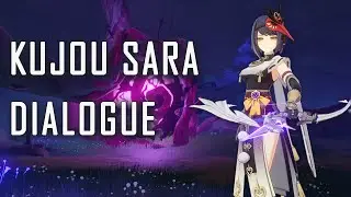 Kujou Sara's Voice Over for Genshin Character
