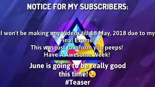 Important Notice! (For Subscribers)