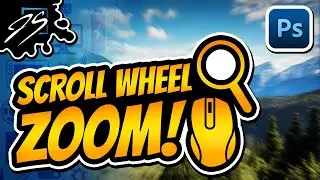 How to Zoom in Photoshop with the Scroll Wheel (Fast Workflow!)