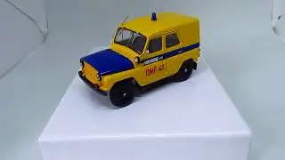 Обзор модели УАЗ-469 "милиция"