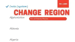How to change region on Xiaomi Phones