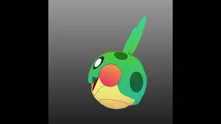Fanmade Pokémon Starters Models and Poses #pokemon