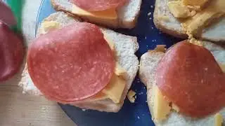 Grilled cheese from a toaster