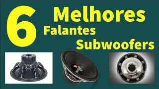 5 marcas e 6 melhores falantes subwoofers