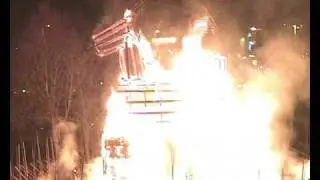 Gävlebocken brinner 2005
