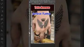 Tattoo Remove in photoshop