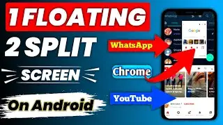 SPLIT SCREEN APP | how to SPLIT SCREEN ON ANDROID | DOUBLE SCREEN kaise chalaye