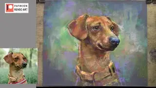 Live Session - Soft pastel painting (commission)