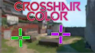 How to change CROSSHAIR COLOR in Valorant | 2023 Tutorial