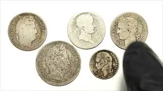Srebrne monety ze złomu, jest tanio ale stan jest ...