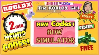 ⏱️🏹 ROBLOX Bow Simulator codes (Part 1)🎯 in ⏱️ 60 Seconds! NEW September 2020 Update codes