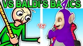 RAP BATTLE WITH BALDI! | Friday Night Funkin' VS Baldi's Basics In Funkin | Full Week (FNF Mod)