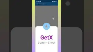 GetX Bottom Sheet in Flutter | GetxBottomSheet | Flutter Coding
