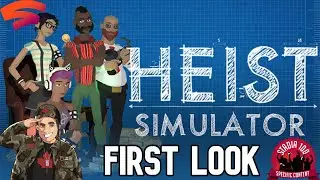 Heist Simulator early access gameplay on Google Stadia