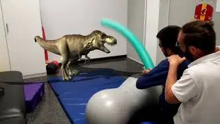 Terapia Ocupacional con dinosaurios