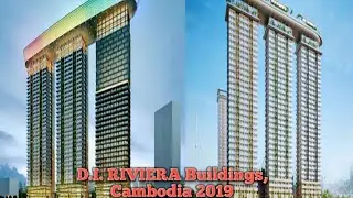D.I . RIVIERA buildings in Kospich city, Cambodia 2019