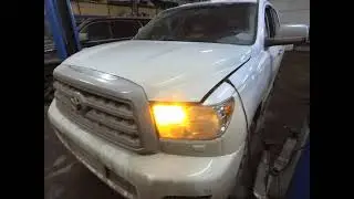 4save  ГБО на Toyоta Sequoia / Lexus LX 570  Плюс автоподстройка  режима открытого цикла  двс