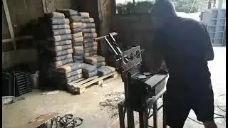 Станок шлакоблока стационарный