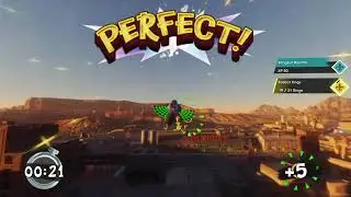 Saints Row 2022 DLC : Kaijuice Wingsuit Event Smelterville - Perfect Rings
