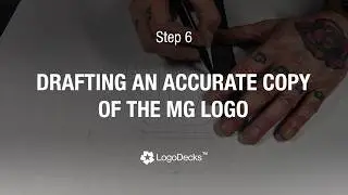 Drafting an Accurate Copy of the MG Logo
