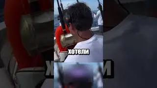 Иногда рыбака может поймать рыба