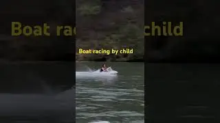 Do you know how old the girl is ? Really very brave , boat racing