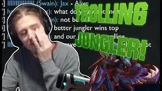 Hashinshin gets TROLLED and GETS MAD at JUNGLER! - Hashinshin Streamhighlights