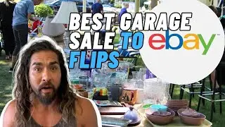BEST GARAGE SALE TO EBAY FLIPS IN 2023 - INSANE PROFIT!