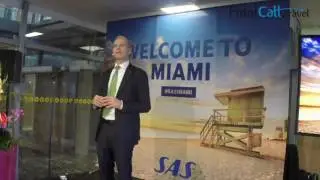 SAS Inaugural Flight from Oslo to Miami