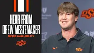 Hear From Oklahoma State QB Drew Mestemaker - Cowboy Football Media Availability (2-19-2026)