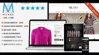 Milano - Responsive Magento Theme + Blog Extension | Themeforest Website Templates and Themes