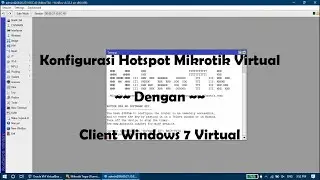 Tutorial Konfigurasi Hotspot Mikrotik Virtualbox dengan Client Windows 7 Virtual! - TuLen #6