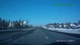 94км до Братск - Усть-Илимск 17.02.2017