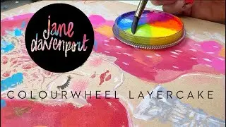 ColourWheels are a colour mood! LayerCake paint with Jane Davenport