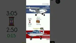 Cessna 150 vs Grumman AA1 Trainer  #aviation