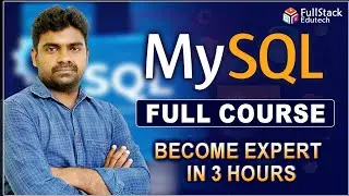 MySQL Full Course Free | Learn MySQL in 2025 and Become a MASTER | Job Ready Course 
